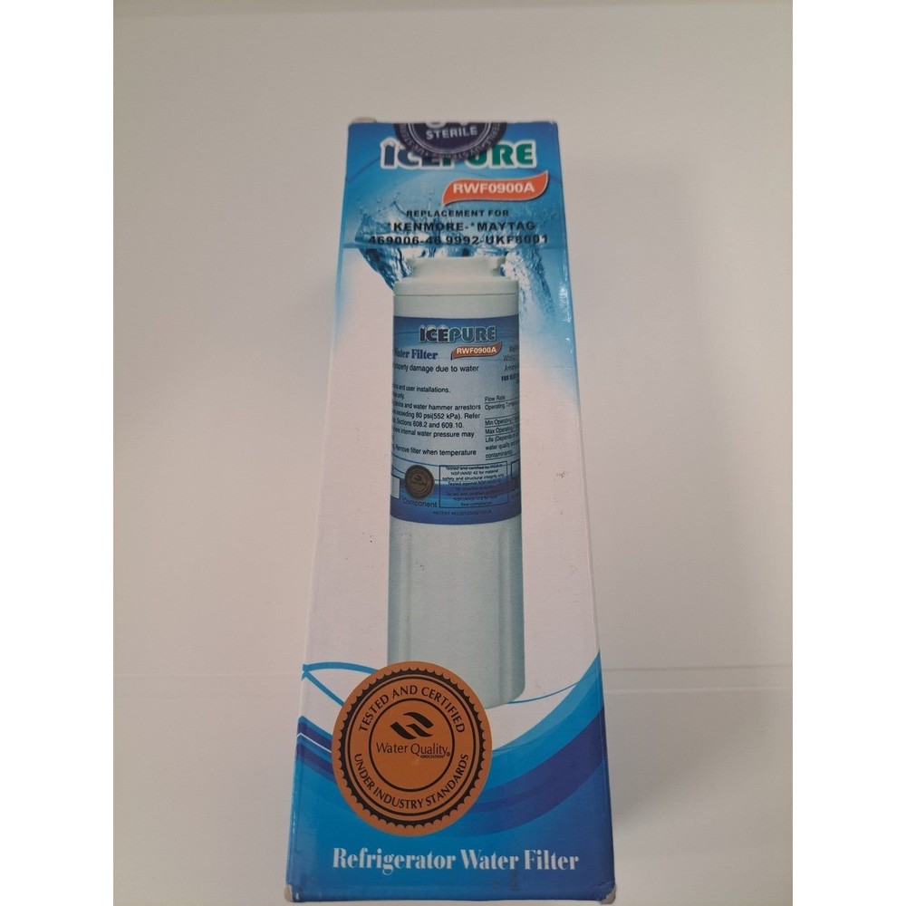NEW SEALED 1-PACK IcePure RWF0900A Refrigerator Water Filter Maytag Whirlpool